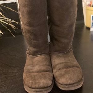 Chocolate brown tall Ugg Boots